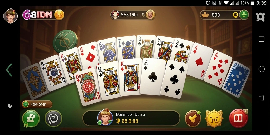 Screenshot gameplay 68IDN yang seru dan mendebarkan.