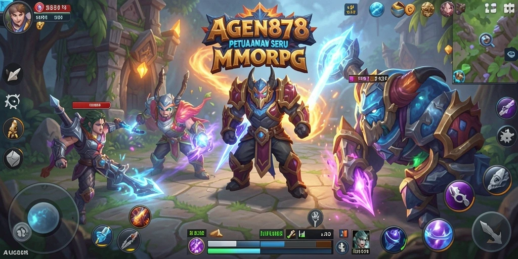 Tampilan gameplay seru dan dinamis di AGEN878 dengan aksi petualangan yang mendebarkan.