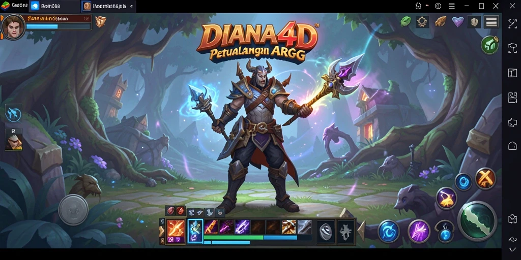 Gameplay seru dan visual menakjubkan dari DIANA4D.