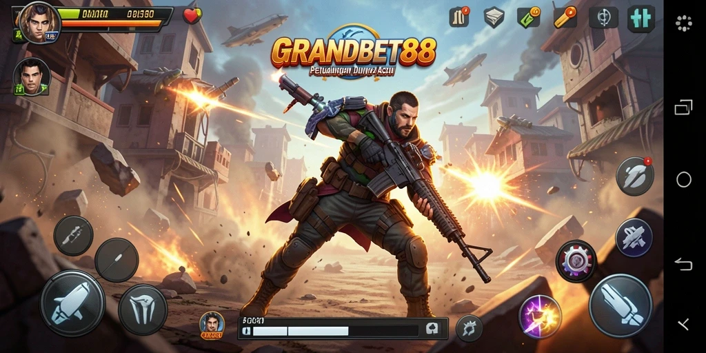 Gameplay seru dan intens dari GRANDBET88 dalam aksi penuh.