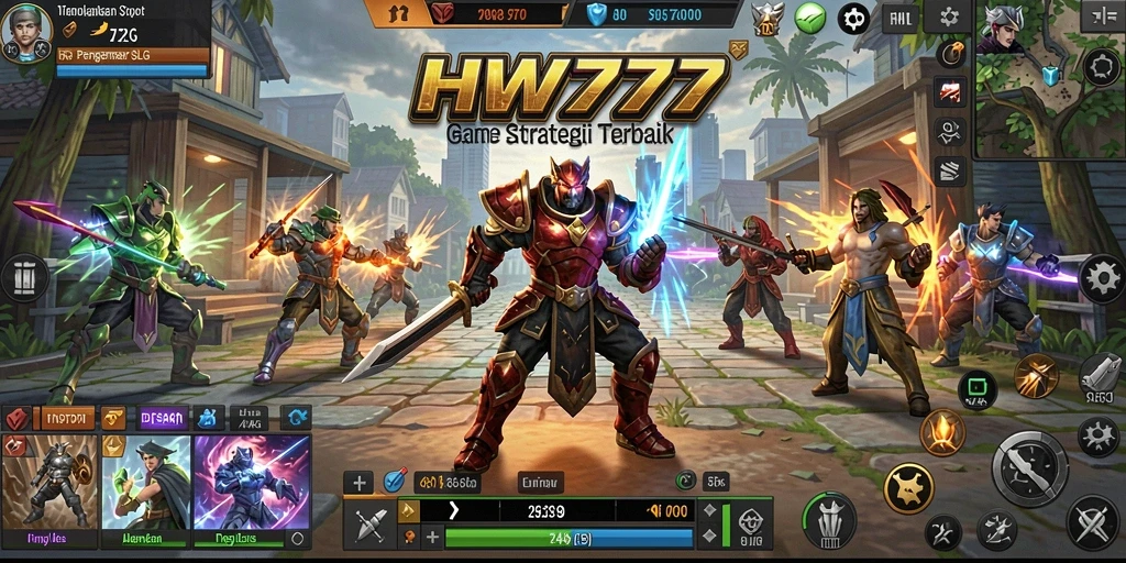 Gameplay seru HW777 dengan strategi mendebarkan.
