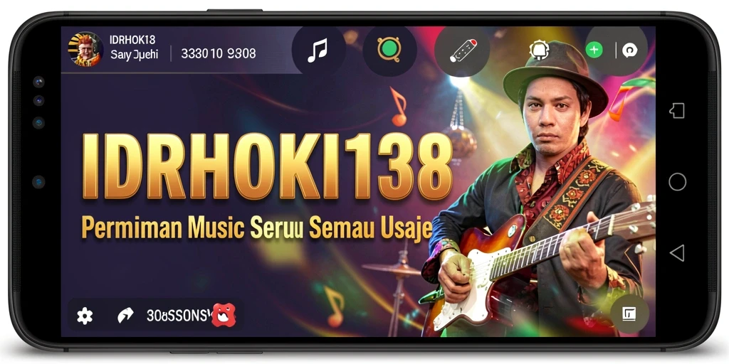 Screenshot <strong>IDRHOKI138</strong> menampilkan gameplay seru dengan tantangan menyanyi.