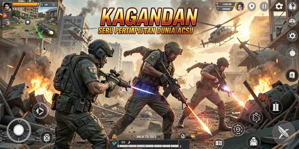 Gameplay KAGANDAN yang seru dan mendebarkan.