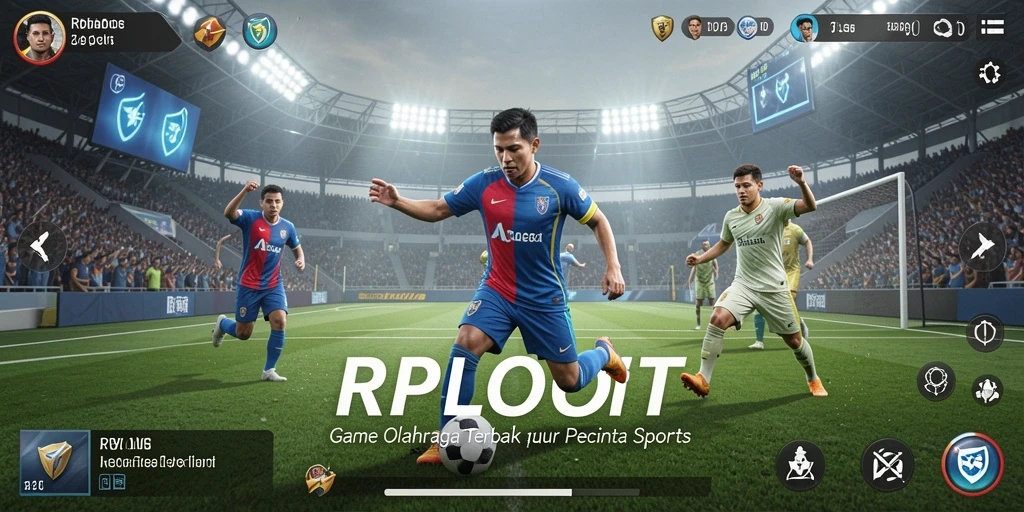 Tampilan gameplay <strong>RPLOOT</strong> yang menarik dan penuh aksi olahraga.