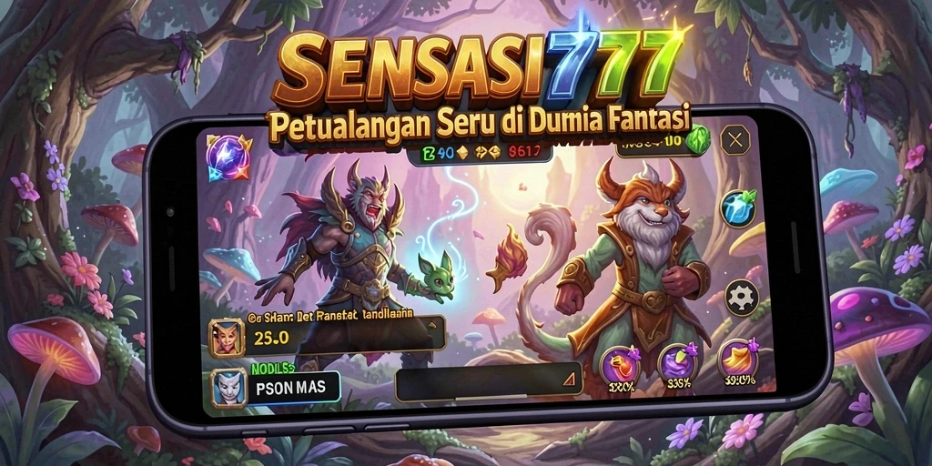 Tampilan gameplay SENSASI777 yang memukau dan penuh petualangan.